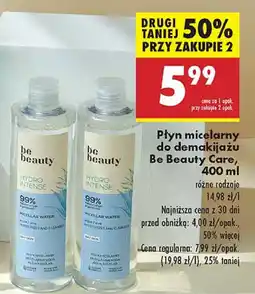 Biedronka Płyn micelarny hydro intense Be Beauty oferta