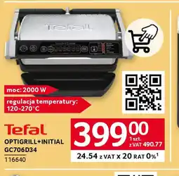 Selgros Tefal Optigrill+ Initial GC706D04 oferta