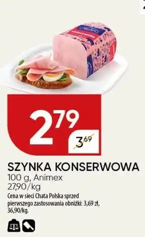 Chata Polska Morliny Szynka konserwowa oferta