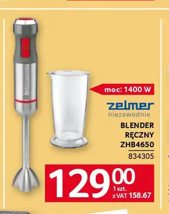 Selgros Zelmer Blender Ręczny ZHB4650 oferta