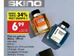 Biedronka Płyn po goleniu nawilżająco-chłodzący Skino For Men Nawilża oferta