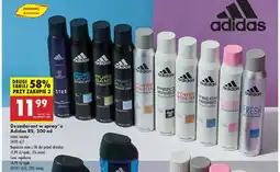 Biedronka Dezodorant Adidas Control oferta