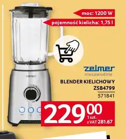 Selgros Blender kielichowy Zelmer ZSB4799 oferta