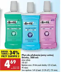 Biedronka Płyn do płukania ust herbs & protect Dentix oferta