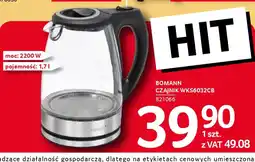 Selgros Czajnik Bomann WK5603CB oferta