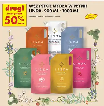 Biedronka Mydło w płynie floral harmony Linda oferta