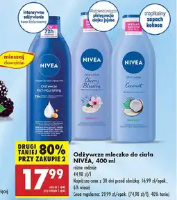 Biedronka Balsam do ciała coconut Nivea oferta