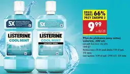 Biedronka Płyn do płukania ust Listerine Stay White oferta