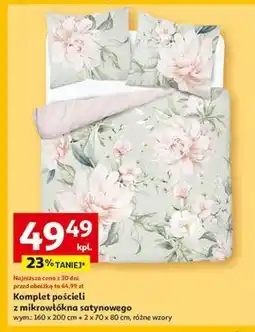 Auchan Komplet pościeli oferta