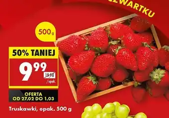 Biedronka Truskawki oferta