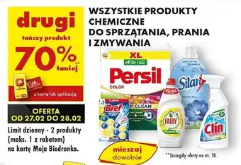 Biedronka Płyn do mycia szyb lemon Clin Windows & Glass oferta