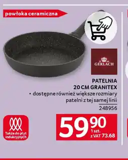 Selgros Patelnia Gerlach Granitex 20 cm oferta