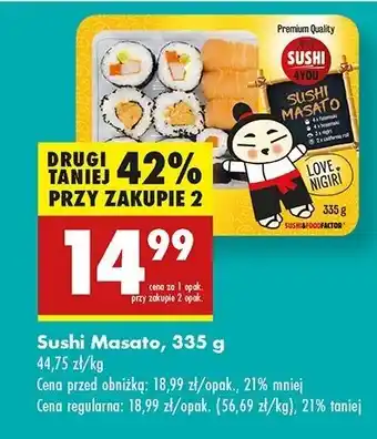 Biedronka Sushi masato 4You oferta