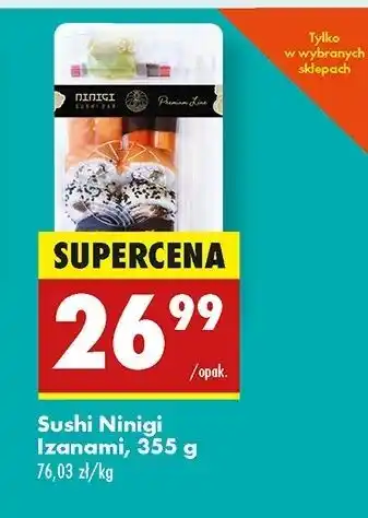 Biedronka Sushi izanami Ninigi oferta