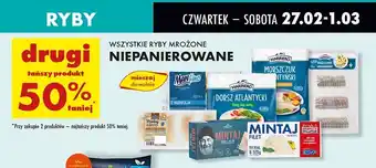 Biedronka Filet z mintaja Mare Fino oferta