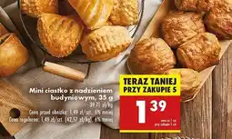 Biedronka Mini ciastko z nadzieniem budyniowym oferta