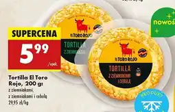 Biedronka Tortilla z ziemniakami i cebulą El Toro Rojo oferta