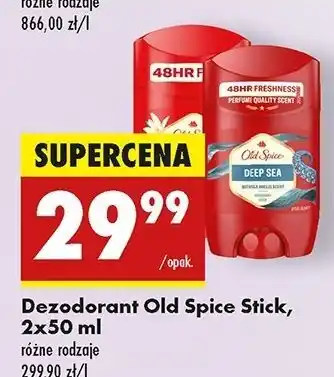 Biedronka Dezodorant Old Spice Deep Sea oferta