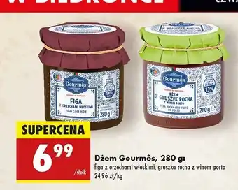 Biedronka Dżem z gruszek rocha Gourmes oferta