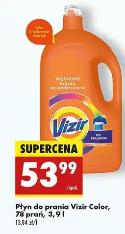 Biedronka Płyn do prania kolorów Vizir oferta