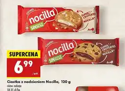 Biedronka Ciastka z nadzieniem waniliowym Nocilla oferta