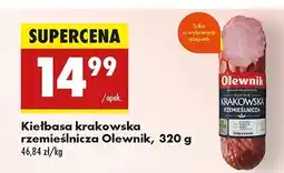 Biedronka Kiełbasa krakowska rzemieślnicza Olewnik oferta