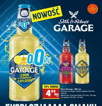 Biedronka Piwo Garage Hard Lemon oferta