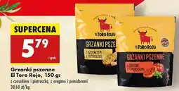 Biedronka Grzanki pszenne z oregano i pomidorami El Toro Rojo oferta