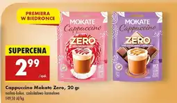 Biedronka Cappuccino zero czekoladowo-karmelowe Mokate oferta