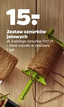 Netto Zestaw sznuruów jutowych oferta