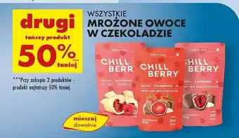 Biedronka Truskawki w czekoladzie Chill Berry oferta