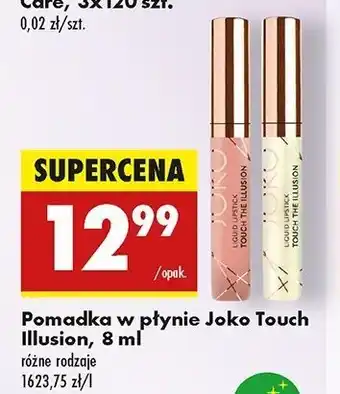 Biedronka Błyszczyk do ust soft Joko Touch The Illusion oferta