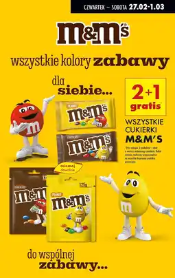 Biedronka Draże orzechowe M&M's oferta