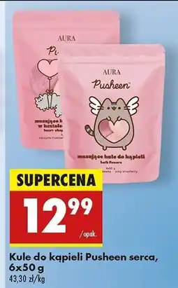 Biedronka Kule do kąpieli pusheen Aura oferta