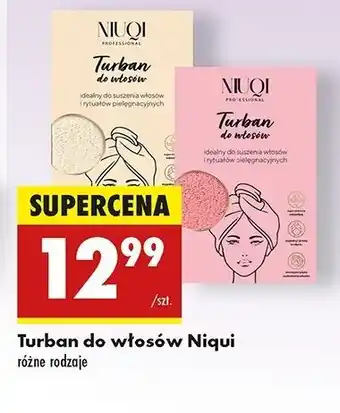 Biedronka Turban do włosów Niuqi oferta