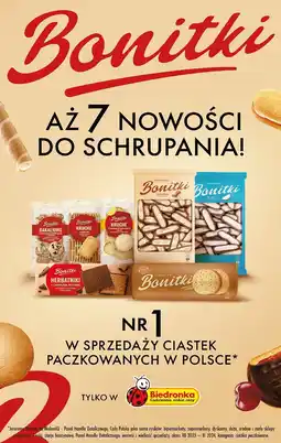 Biedronka Ciastka digestive Bonitki oferta