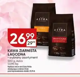 Chata Polska Astra Kawa palona ziarnista łagodna tradycyjna 500 g oferta