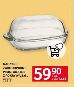 Selgros Naczynie żaroodporne prostokątne z pokrywą oferta