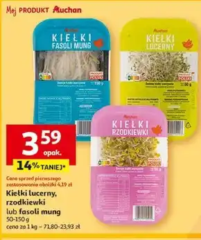 Auchan Kiełki fasoli Auchan oferta