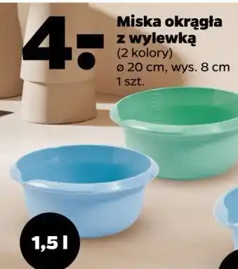 Netto Miska okrągła z wylewką 20 cm Keeeper oferta