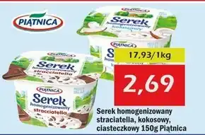 Społem Piątnica Serek homogenizowany stracciatella 150 g oferta