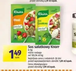 Społem Sos sałatkowy Knorr oferta