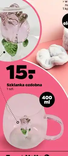 Netto Szklanka ozdobna 400 ml oferta