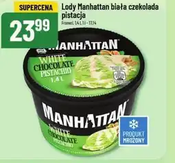 Polomarket Manhattan Lody z białą czekoladą i lody pistacjowe 1400 ml oferta