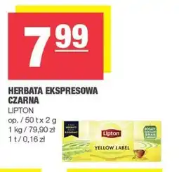 Spar Lipton Yellow Label Herbata czarna 100 g (50 torebek) oferta