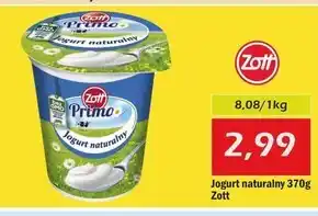 Społem Zott Primo Jogurt naturalny 370 g oferta