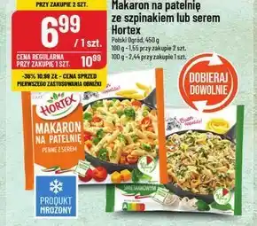 Polomarket Hortex Makaron na patelnię penne z serem 450 g oferta