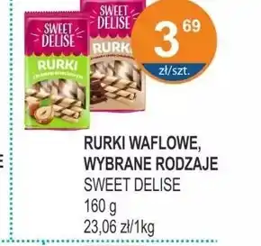 Rabat Rurki waflowe Sweet Delise oferta