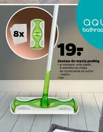 Netto Mop płaski + wkłady Aquantic oferta