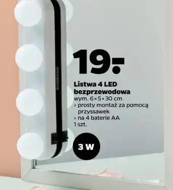 Netto Listwa 4 led bezprzewodowa oferta